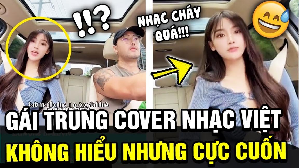 Gái Trung cover "NHẠC VIỆT", nghe không hiểu nhưng đầu vẫn gật lia lịa vì nhạc "QUÁ CHÁY" | TÁM TV