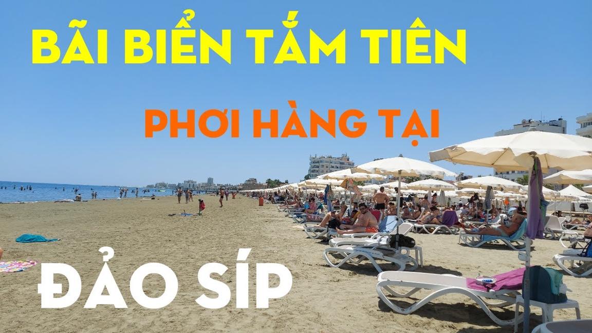 BÃI BIỂN TẮM TIÊN PHƠI HÀNG TẠI ĐẢO SÍP.