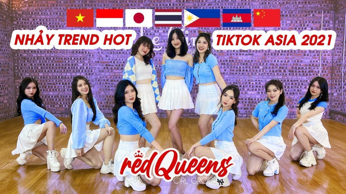 RED QUEENS - TREND NHẢY TIKTOK HOT ASIA 2021 | Minhx Entertainment