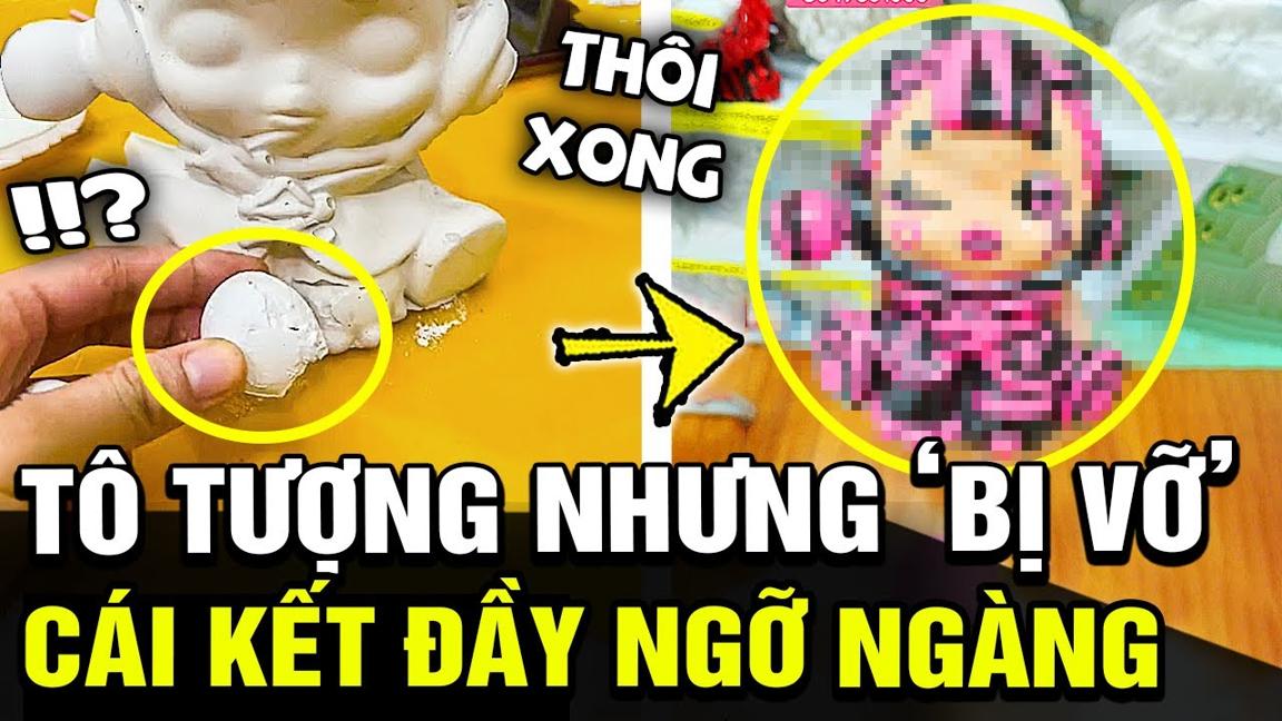 Đi tô tượng, cô gái biến 'BỨC TƯỢNG BỊ VỠ' thành siêu phẩm 'KHÉT LẸT' khiến cđm ngỡ ngàng |TB Trends