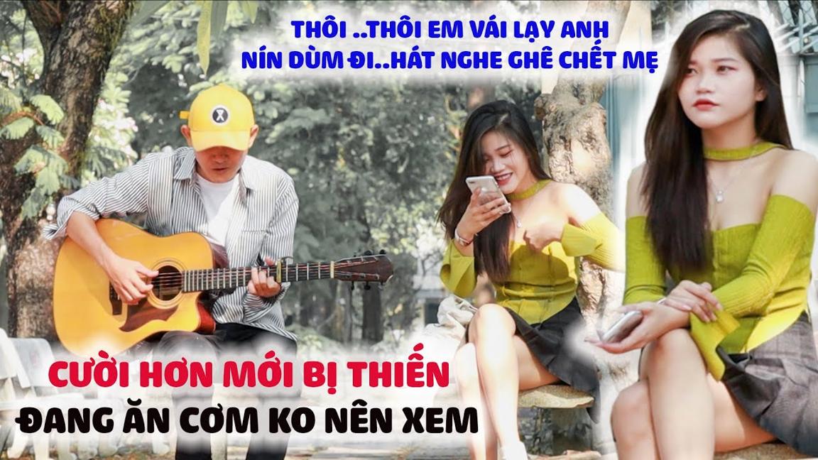 GÁI XINH Cười Tụt Cả Áo Vì Giọng Hát Gây ỨC CHẾ Max Level Cười Đau Hết Ruột