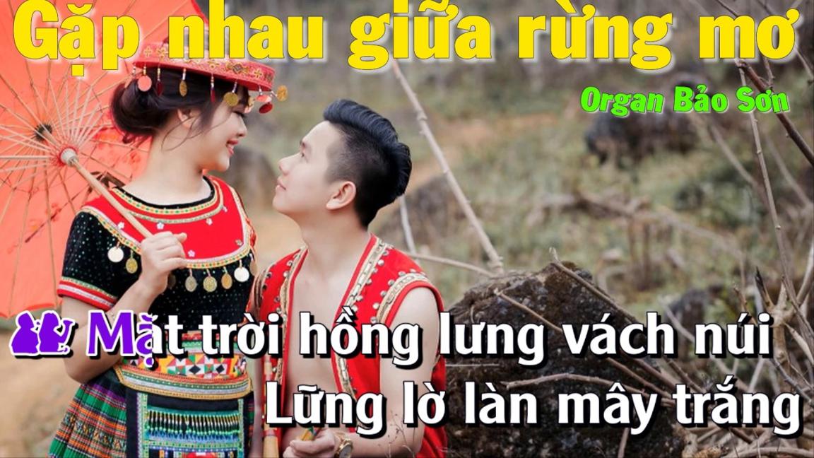 Gặp Nhau Giữa Rừng Mơ - Karaoke Beat Song Ca Nam Nữ 2019