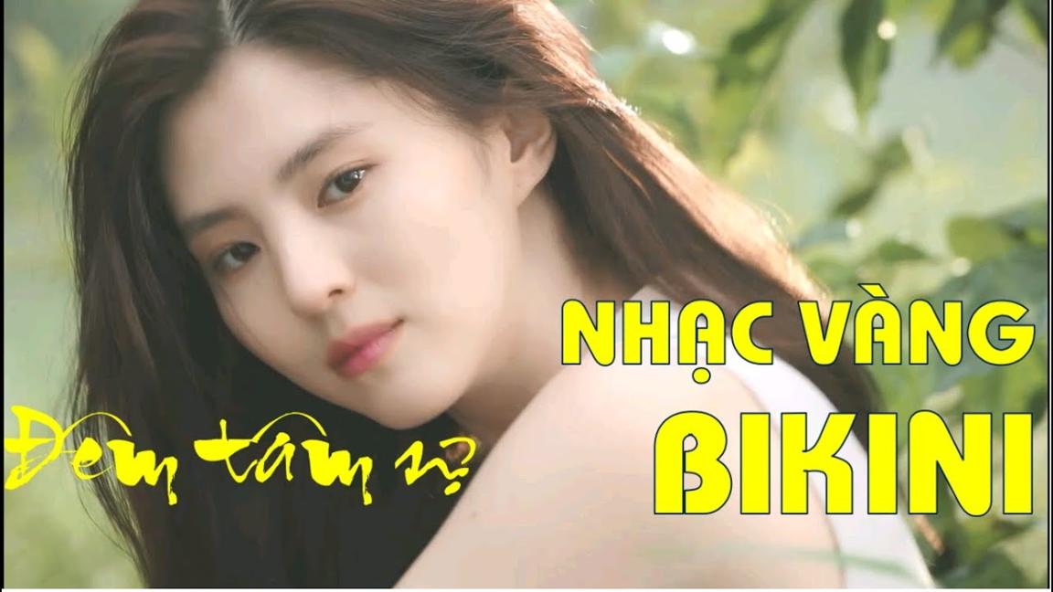 Nhạc Vàng Xưa LK ĐÊM TÂM SỰ - Trình diễn thời trang áo tắm bikini xuân hè xinh đẹp