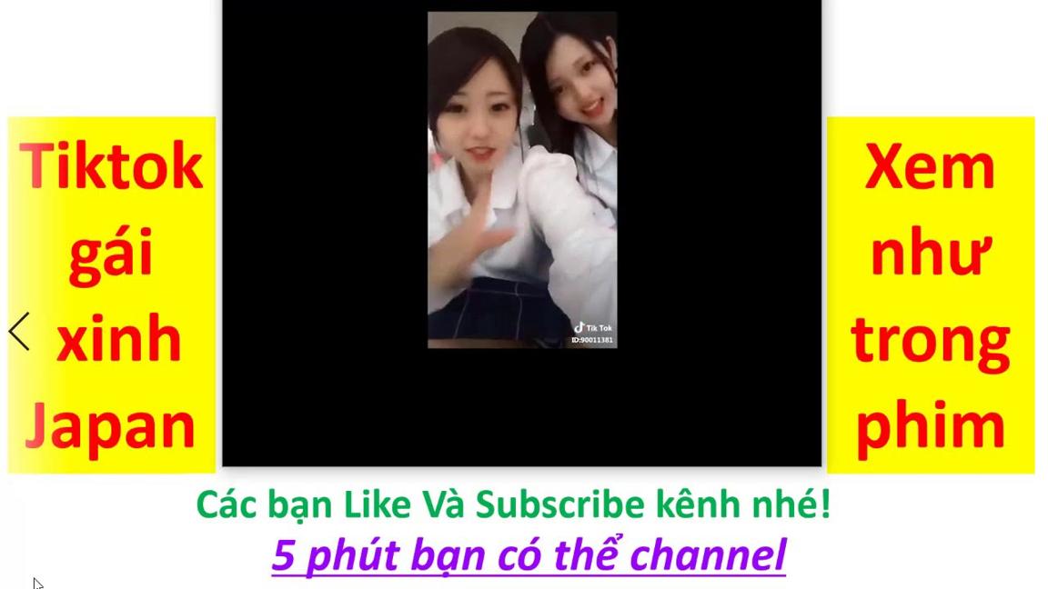 Tiktok gái xinh Nhật Bản như trong phim...｜Không xem hơi phí