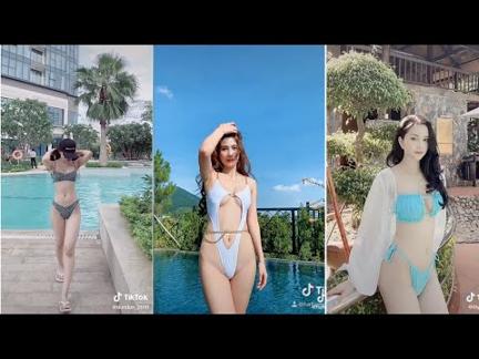 ♪Tik Tok Viet Nam #11 || Hội hotgirl mông đào mặc bikini trên tiktok việt nam P2