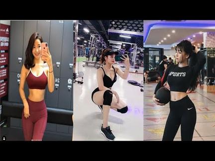 Tik Tok Việt Nam| Tik Tok Gái Xinh Tập Gym - Tik Tok Beautiful Girl In Vietnam / P1