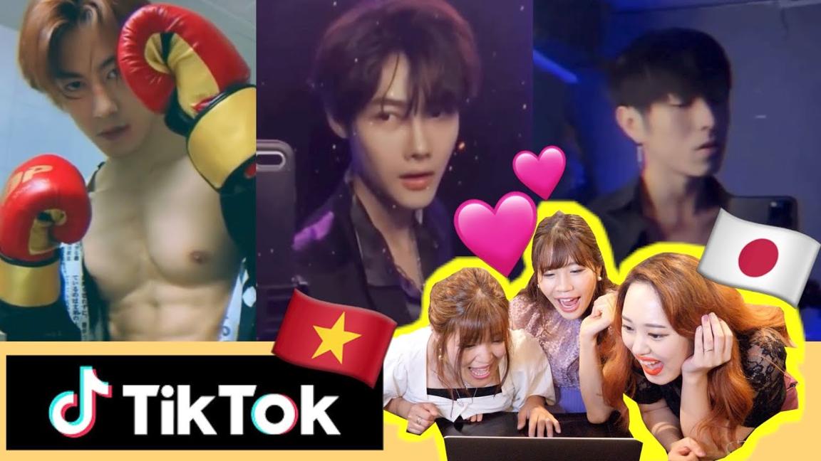 Gái Nhật Reaction TIKTOK trai đẹp Việt Nam