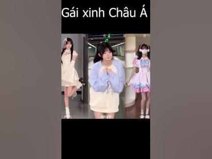 Những cô nàng đáng yêu p1 - Gái xinh Châu Á p96 #shorts