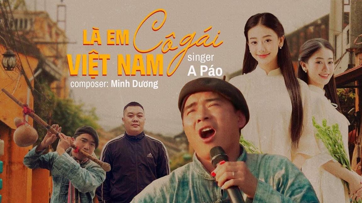 LÀ EM CÔ GÁI VIỆT NAM - TUYỆT PHẨM MỚI SÁNG TÁC MINH DƯƠNG - A PÁO