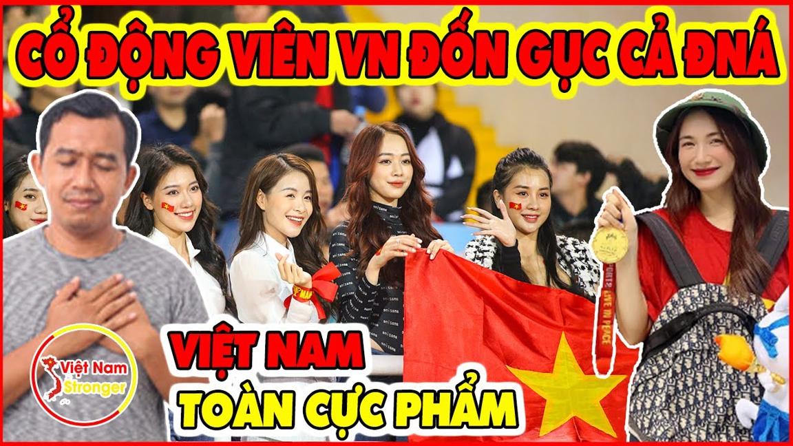 Cả ĐNÁ Ghen Tị!Tại Sao CĐV VN Lại Trắng Trẻo Và Xinh Đẹp Rung Động Lòng Người Như Vậy Tại Seagame 32