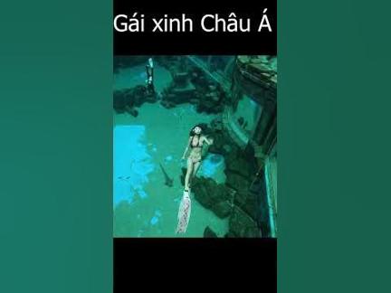 Tiên cá ngoài đời thực - Gái xinh Châu Á p98 #shorts