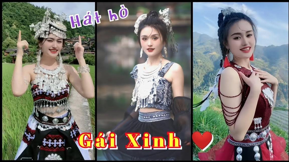 Top những cô gái xinh đẹp trung quốc 🎤Hát Hò 🎶❤️ 😘 || Trang Phục H'mông