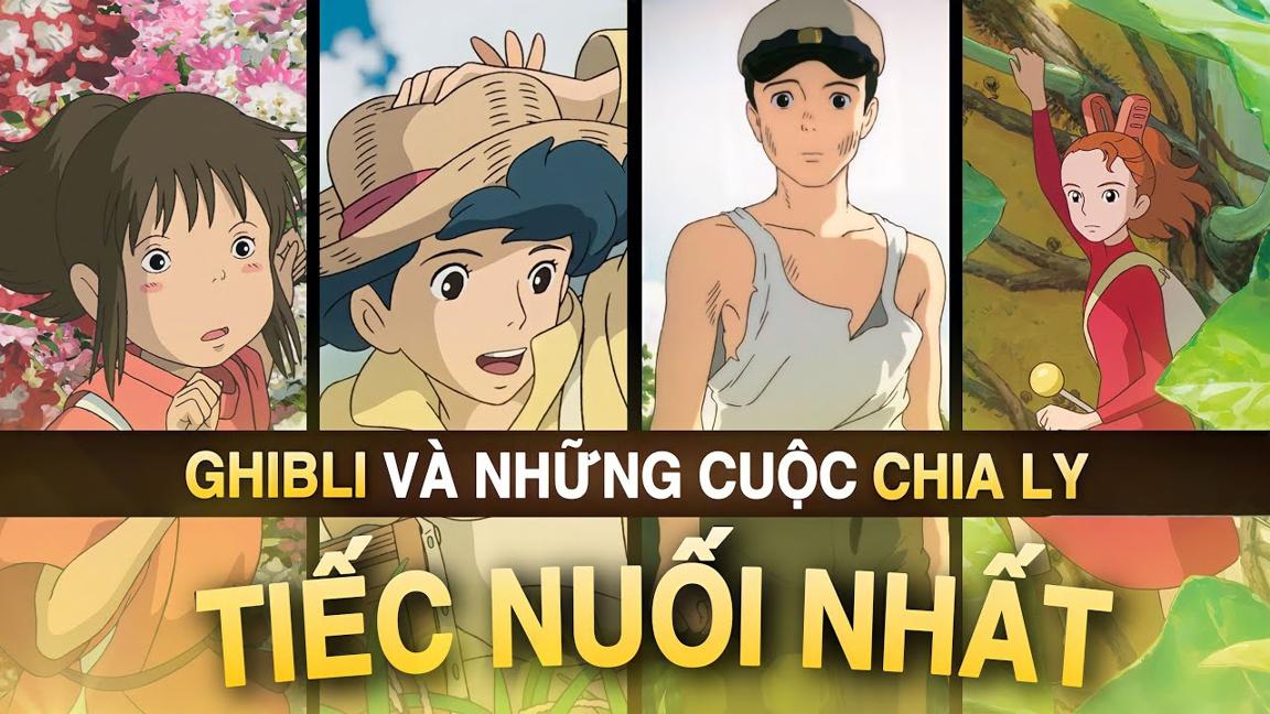 Top 6 ANIME có Cái Kết Gây Tiếc Nuối Nhất của GHIBLI | HẦM TRÚ ẨN