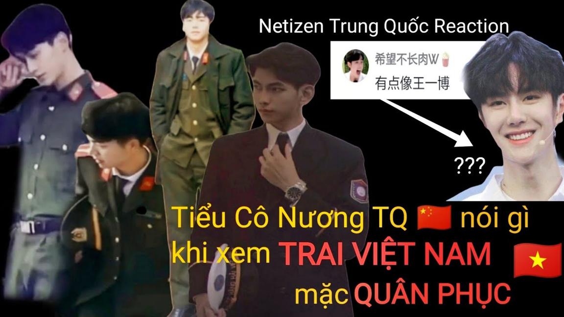 [Phần 2] Tiểu Cô Nương TQ🇨🇳 "vứt liêm sỉ" khi xem TRAI VIỆT NAM🇻🇳mặc QUÂN PHỤC