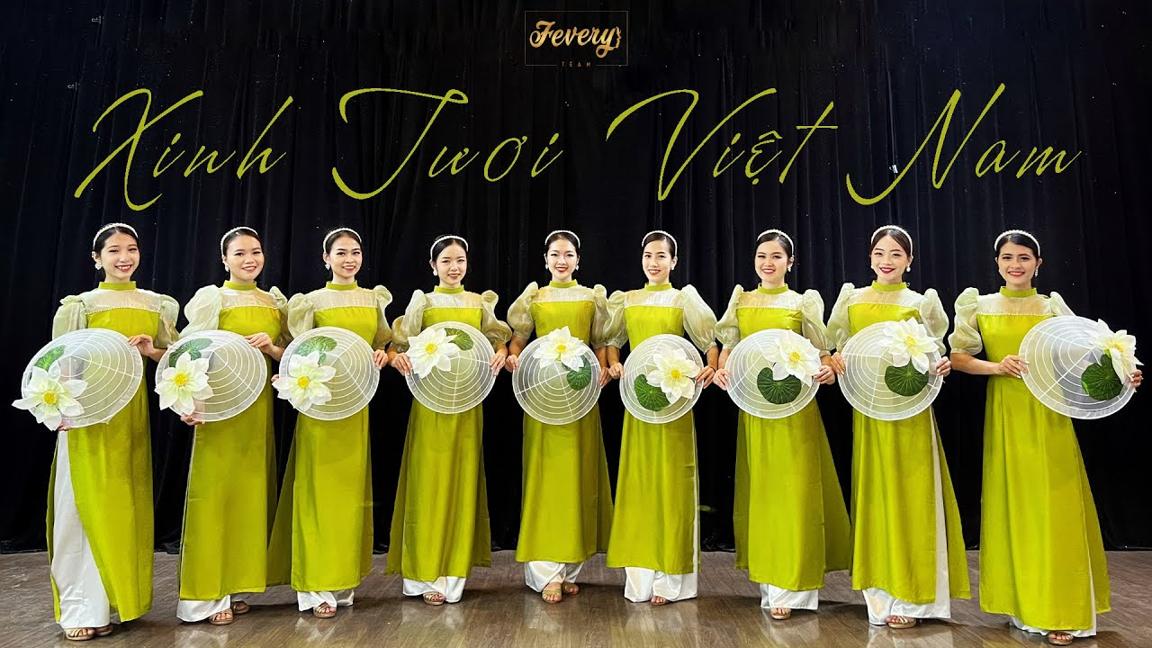 Múa XINH TƯƠI VIỆT NAM | Vũ đoàn Fevery