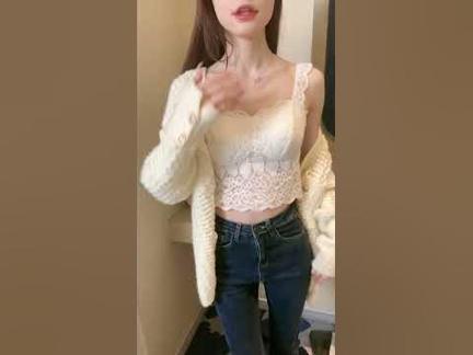 New TikTok beauty short video (beautiful girl)067 material-008