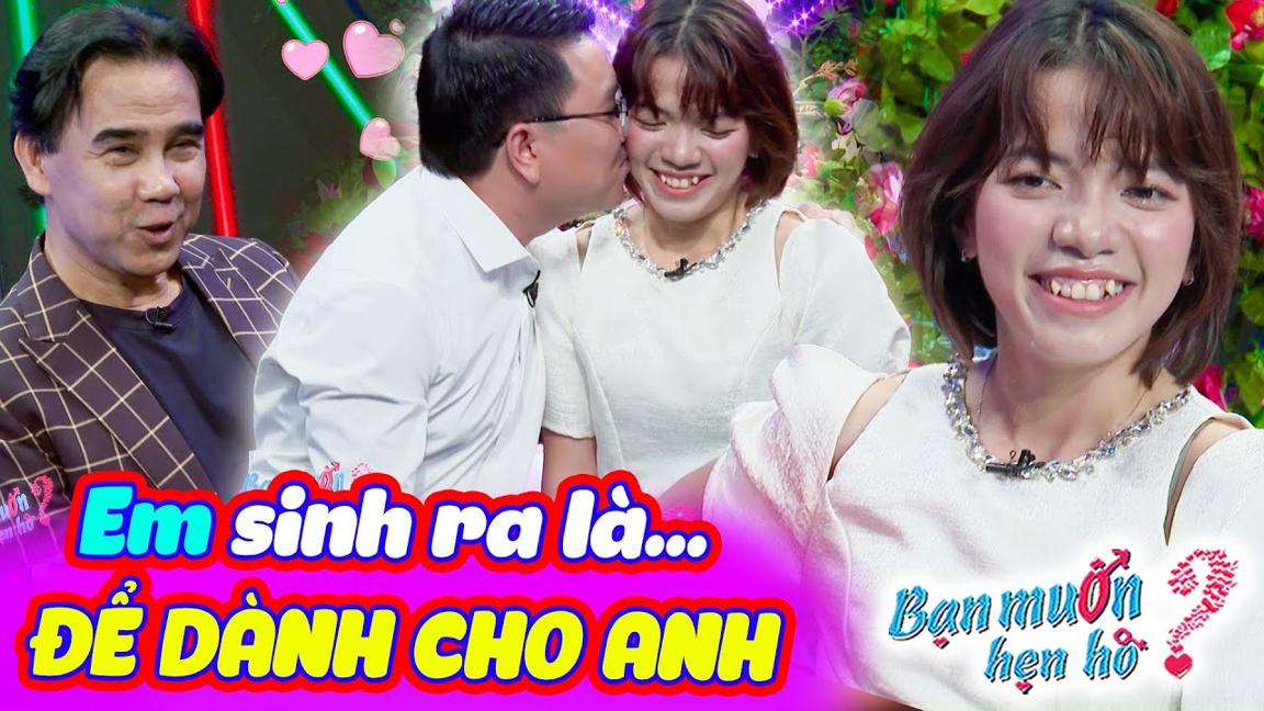 Từng BỎ HỌC NGANG chàng Giảng Viên chinh phục cô gái xinh đẹp vừa ôm vừa HÔN | Bạn Muốn Hẹn Hò 2024