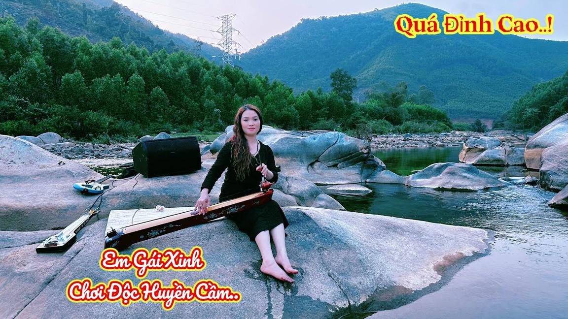 Gái Xinh đàn Bầu cùng Guitar và Đàn Nhị:Vọng Kim Lang-Xuân Nữ -Lý Chiều Chiều nghe Mê #Trilamnong86