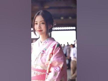 cô ấy thực sự xinh đẹp với bộ yukata #beautiful #girl #beautifulgirl #cutegirl