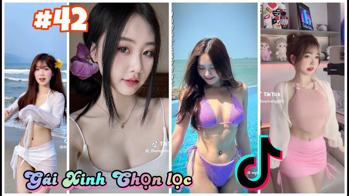 TikTok Gái Xinh Mới Nhất 2024 [P42] - Tổng Hợp Gái Xinh TikTok