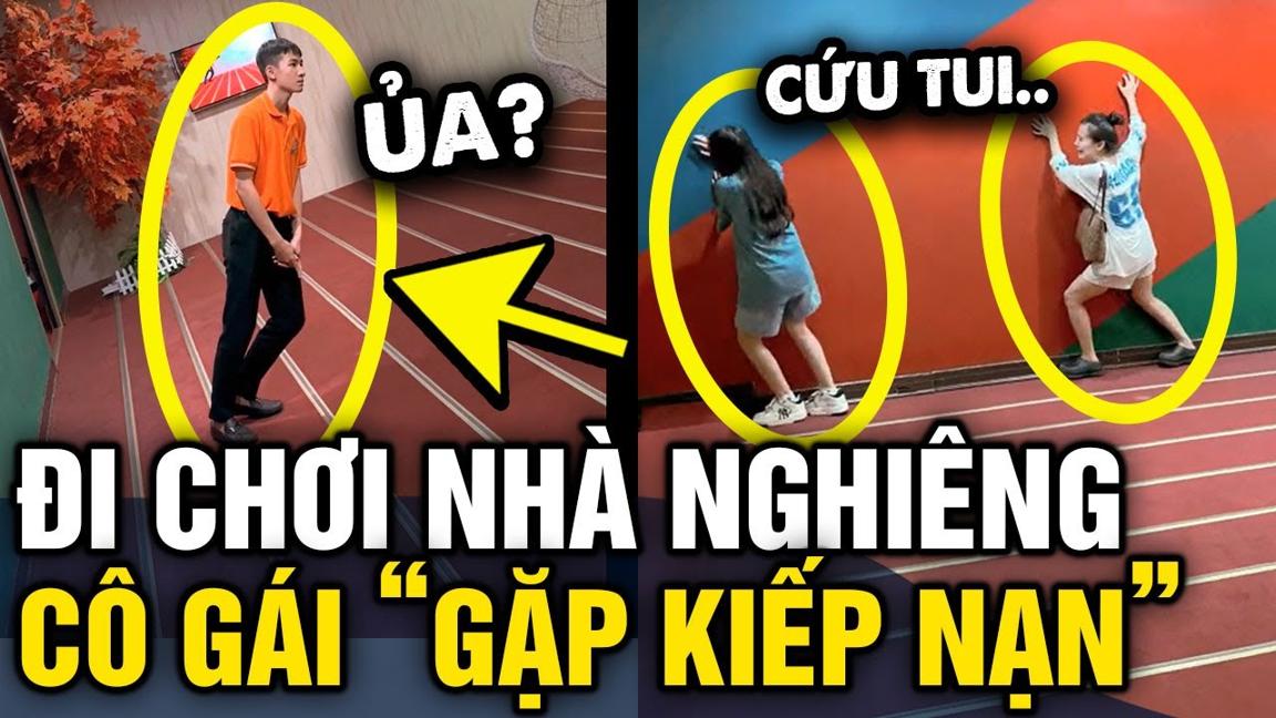 Quay clip ĐI NHÀ NGHIÊNG, cô gái GẶP KIẾP NẠN nhưng khi nhìn nhân viên thì NÓ LẠ LẮM | Tin 3 Phút