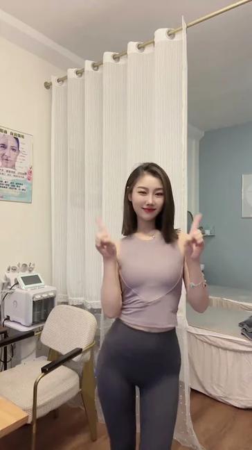 New TikTok beauty short video (beautiful girl)093  material-008