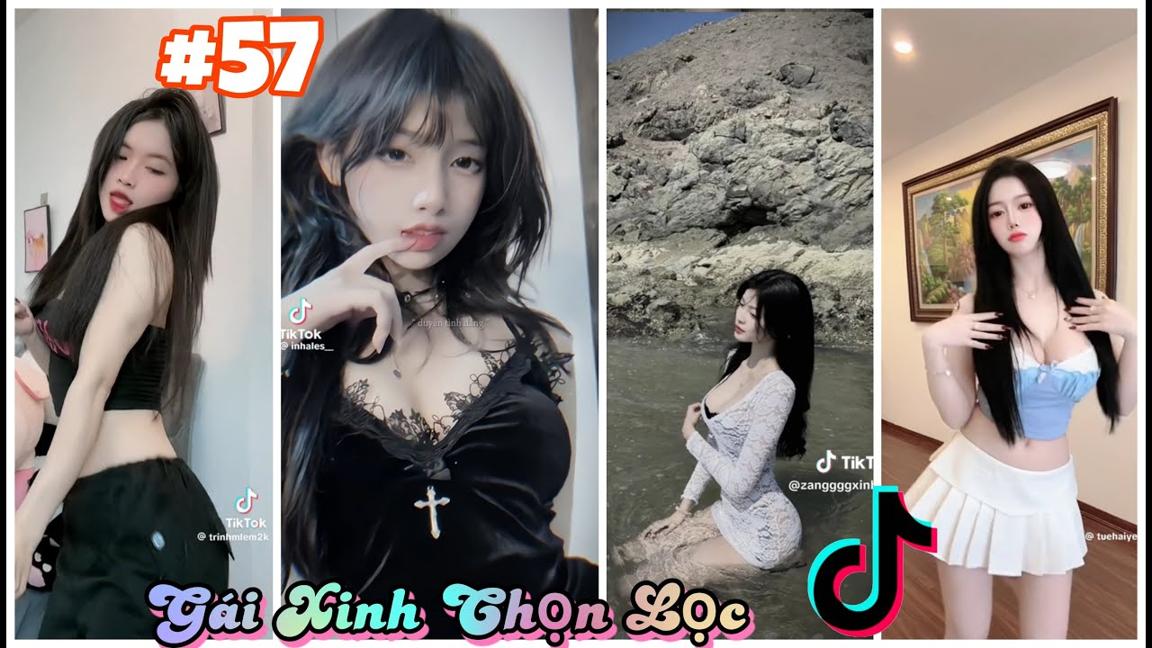 TikTok Gái Xinh Mới Nhất 2024 [P57] - Tổng Hợp Gái Xinh TikTok