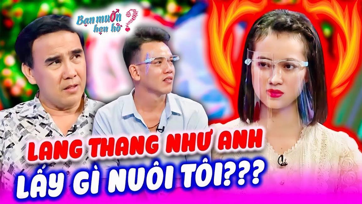 Gái xinh MẶT BIẾN SẮC muốn bỏ về vì nghe chàng nghề LANG THANG Quyền Linh bó tay | Bạn Muốn Hẹn Hò