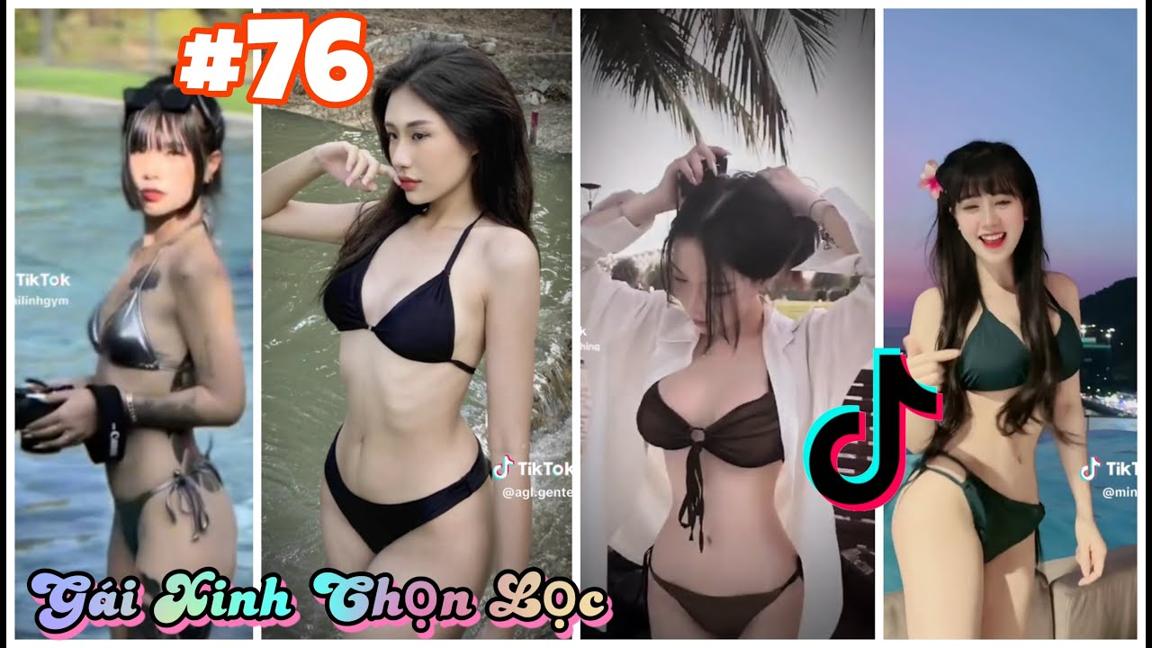 TikTok Gái Xinh Mới Nhất 2024 [P76] - Tổng Hợp Gái Xinh TikTok