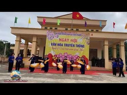 NGÀY HỘI VĂN HÓA TRUYỀN THỐNG 2024 cô gái xinh đẹp thể hiện bài hát THEO EM VỀ XỨ LẠNG cực hay