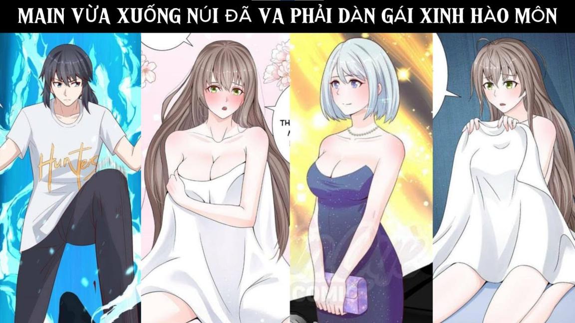 MAIN VỪA MỚI XUỐNG NÚI ĐÃ VA PHẢI DÀN GÁI XINH HÀO MÔN | REVIEW TRUYỆN