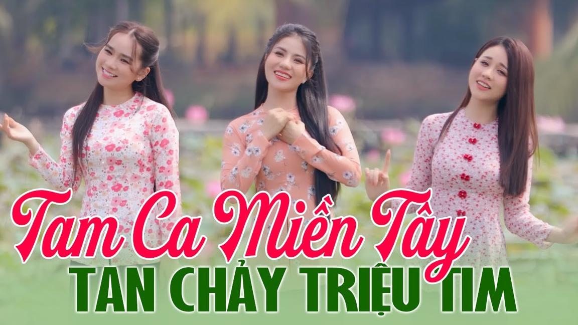 3 Cô Gái Miền Tây Xinh Đẹp Ca Tân Cổ Ngọt Xỉu Tan Chảy Triệu Tim - DUYÊN DÁNG GÁI MIỀN TÂY