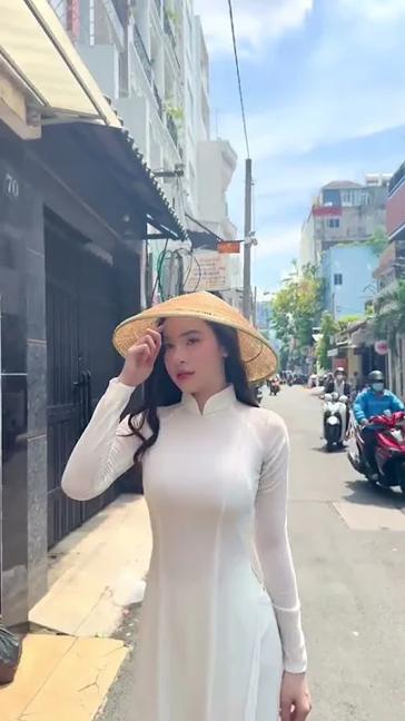 ID Tik Tok áo dài gái xinh @nambabby